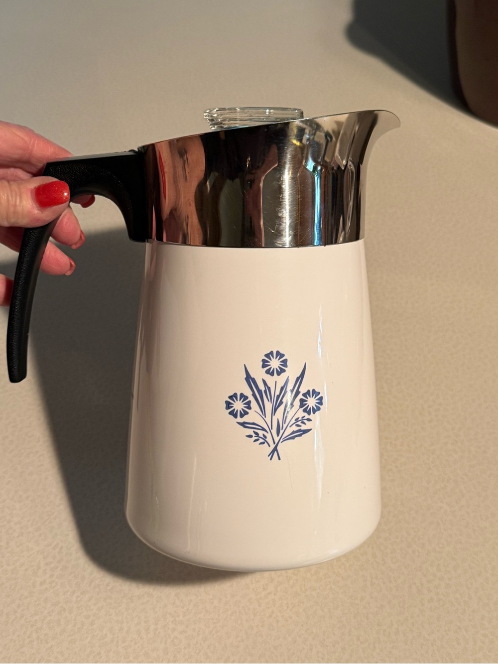 CorningWare Coffee Pot